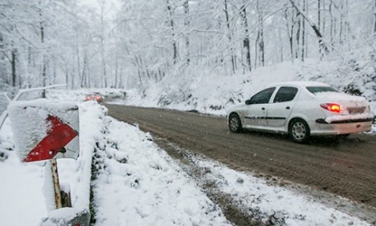 دمای زیر 20 درجه و برف 80 سانتی متری در مازندران