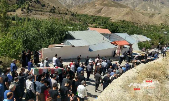   تشییع پیکر شهید گمنام بردستان مردم ولایتمدار «روستای آسور» فیروزکوه