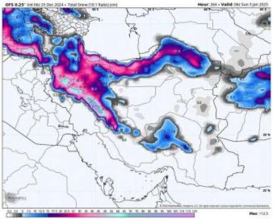 ورود بارش برف و باران به کشور از جمعه