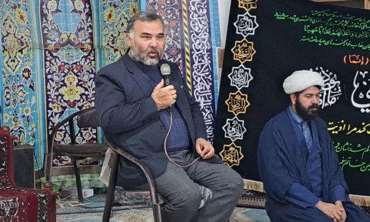 روایتگری از شهدا در جمع خواهران معتکف روستای ارازمحمد آخوند گنبد کاووس